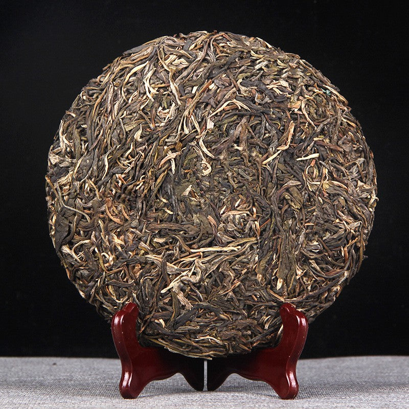 357g Raw Pu'er Tea Cake Yunnan Gedeng Early Spring Ancient Tree Leaf Tea