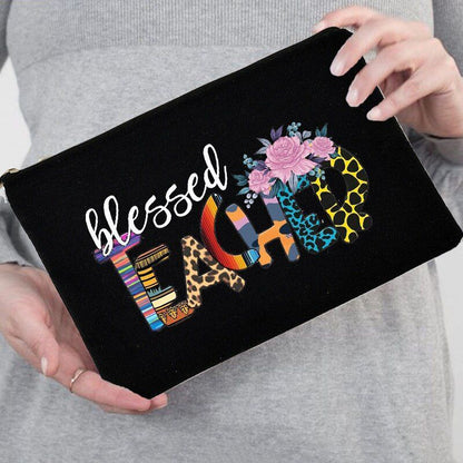Cosmetic Bag Zipper Beauty Case Makeup Storage Pouch Purse Traveling 14*22CM 1PC