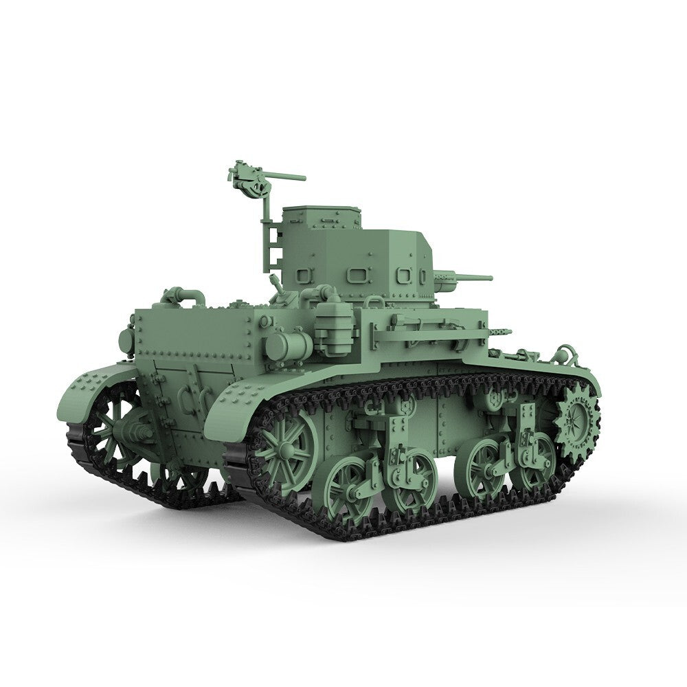 SSMODEL SS24503 1/24 3D PRINTED Military Model Kit US M2A4 Light Tank