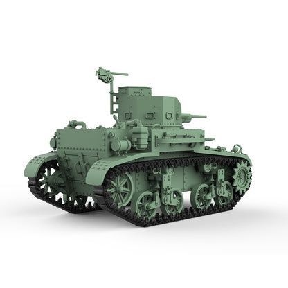 SSMODEL SS24503 1/24 3D PRINTED Military Model Kit US M2A4 Light Tank