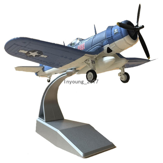 1:72 WWII F4U Corsair Fighter Airplane Mode lDiecast Military Army Plane Model