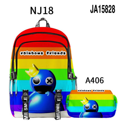School Bag Backpack Primary Middle School Students Boys Girls Schoolbag