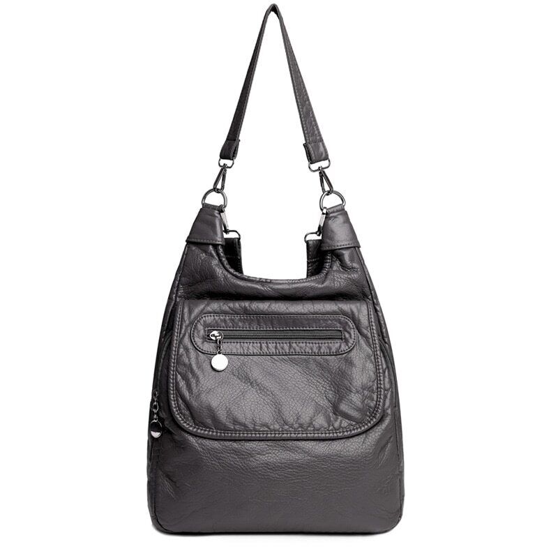 PU Leather Women's Backpack Shoulder Bags Ladies Travel Bag Pack