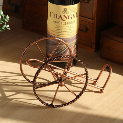 Creative Wine Bottle Racks Metal Decor Display Shelf Home Kitchen Bar Accessory