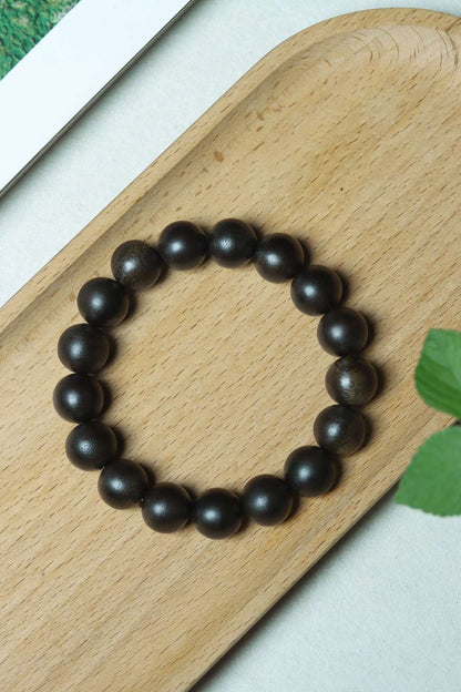 12mm Chinese Natural Eaglewood Handmade Exquisite Bracelets 30641