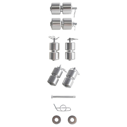 2pcs For Trailer Tailgate Lift Roller Lift Assist Aid Kit Replace Aluminum