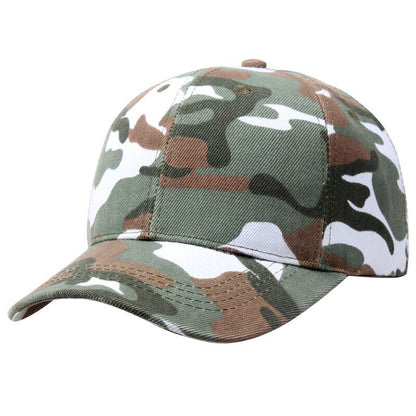 Mens Womens Camouflage Baseball Cap Army Hat Camo Military Fishing Leisure Cap~
