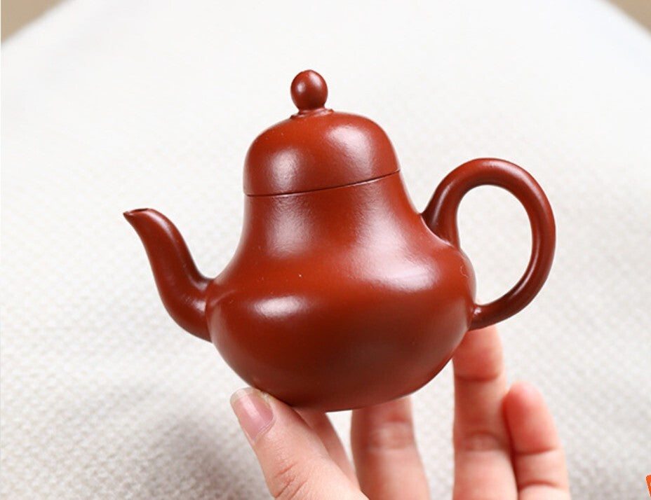 100cc chinese Yixing Handmade Zisha teapot Zhuni SiTing Gongfu Hu Tea Pot