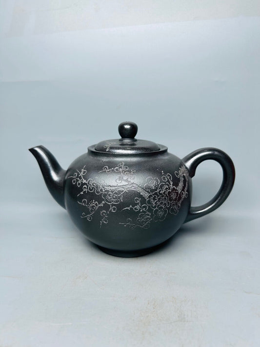 Chinese Yixing Zisha Clay Handmade Exquisite plum blossom Teapot