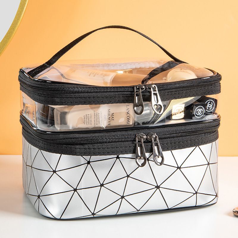 Multifunction Travel Clear Makeup 1PC Cosmetic Bag Toiletries Waterproof Storage