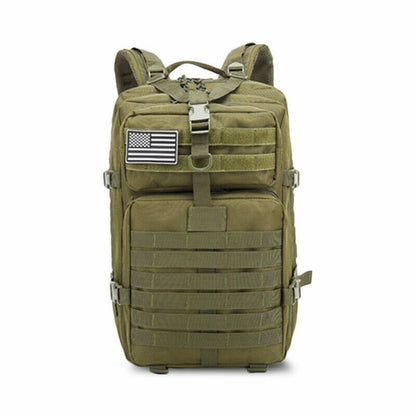 Men Army Tactical Large Backpack Sport Hiking Camping Hunting Rucksack Bags