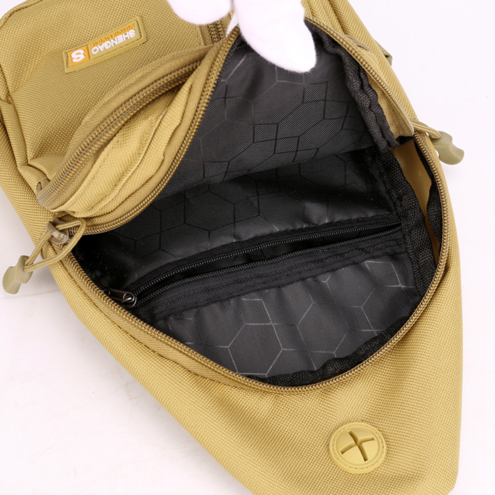 Nylon Tactical Sling Bag Crossbody Backpack Mens Casual Shoulder Chest Bags Gift