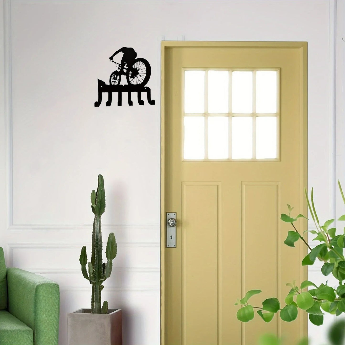 CIFbuy Elegant Metallic Wall Hook Art Home Decor for Living Room Bedroom