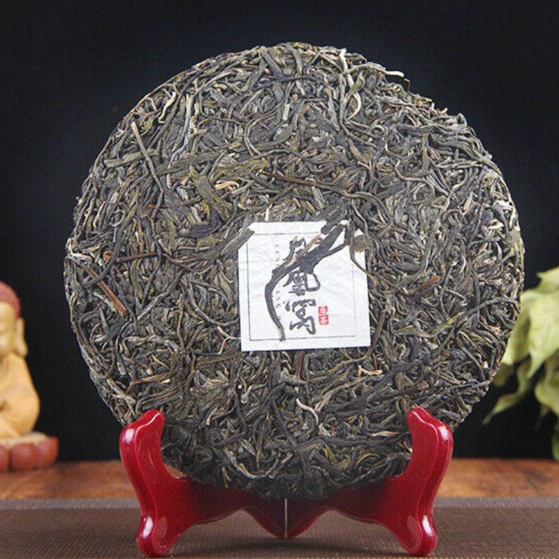 357g/12.59oz Yiwu Phoenix Nest Ancient Tree Pu-erh Pu-erh Tea Cake Green Tea