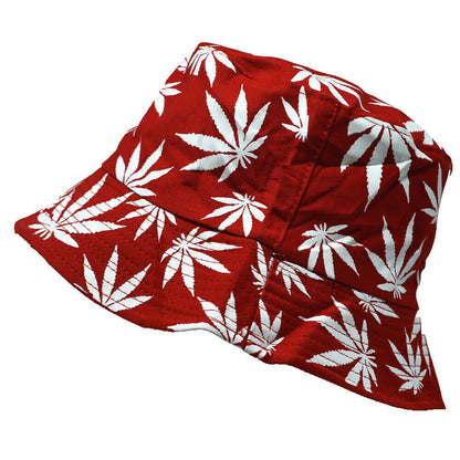 Unisex 100% Cotton Bucket Hat Boonie Hunting Fishing Outdoor Reversible Cap