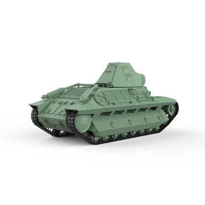 SSMODEL SS72655 1/72 25mm Military Model Kit France FCM 36 Light Tank