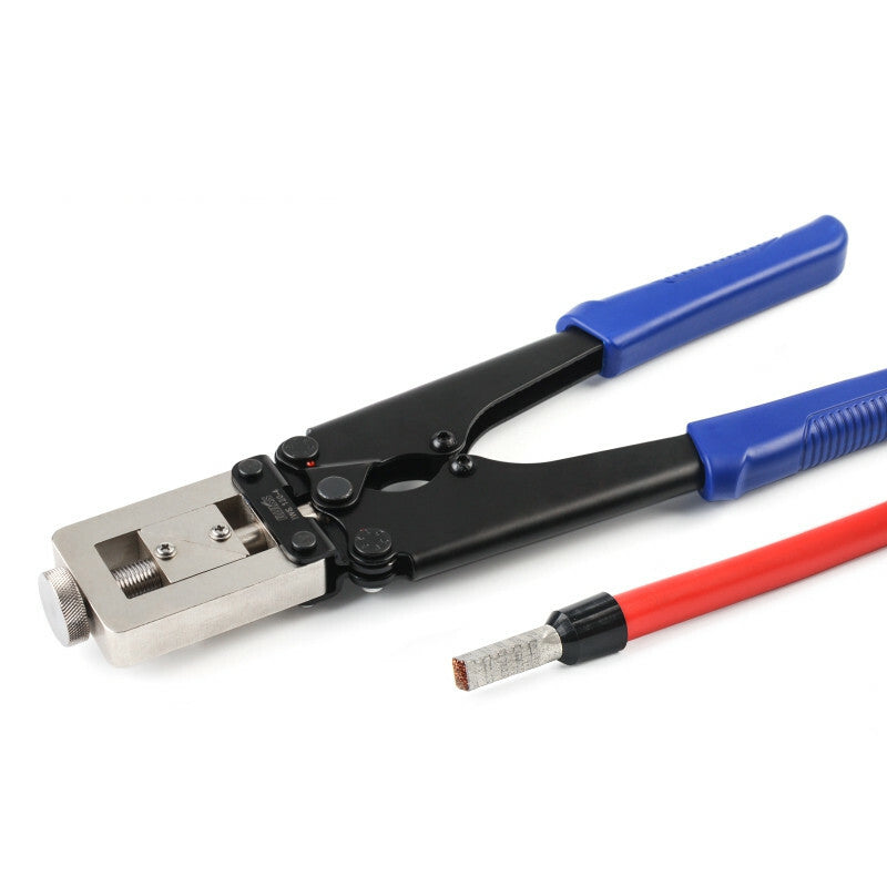 IWS120-4 Tubular Terminal Crimping Pliers Needle Bushing Press Clamp Pliers