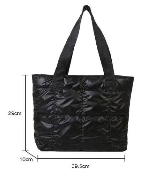 Women Fashion Shoulder Bag Large Capacity Cotton Padded Tote Handbags for traval