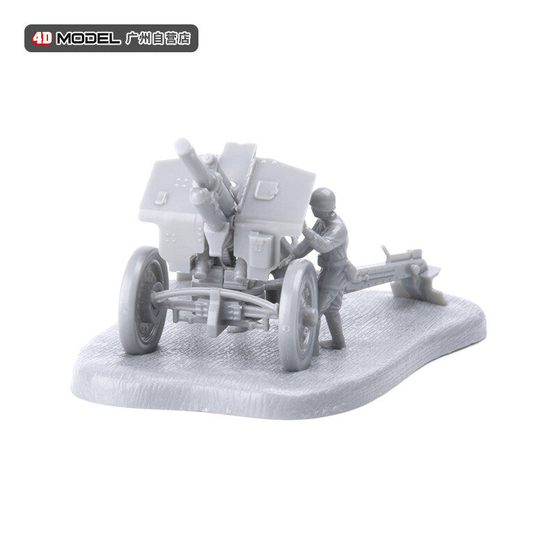 1/72 WWII M1938 Soviet M30 Howitzer Model Military Assembly Model