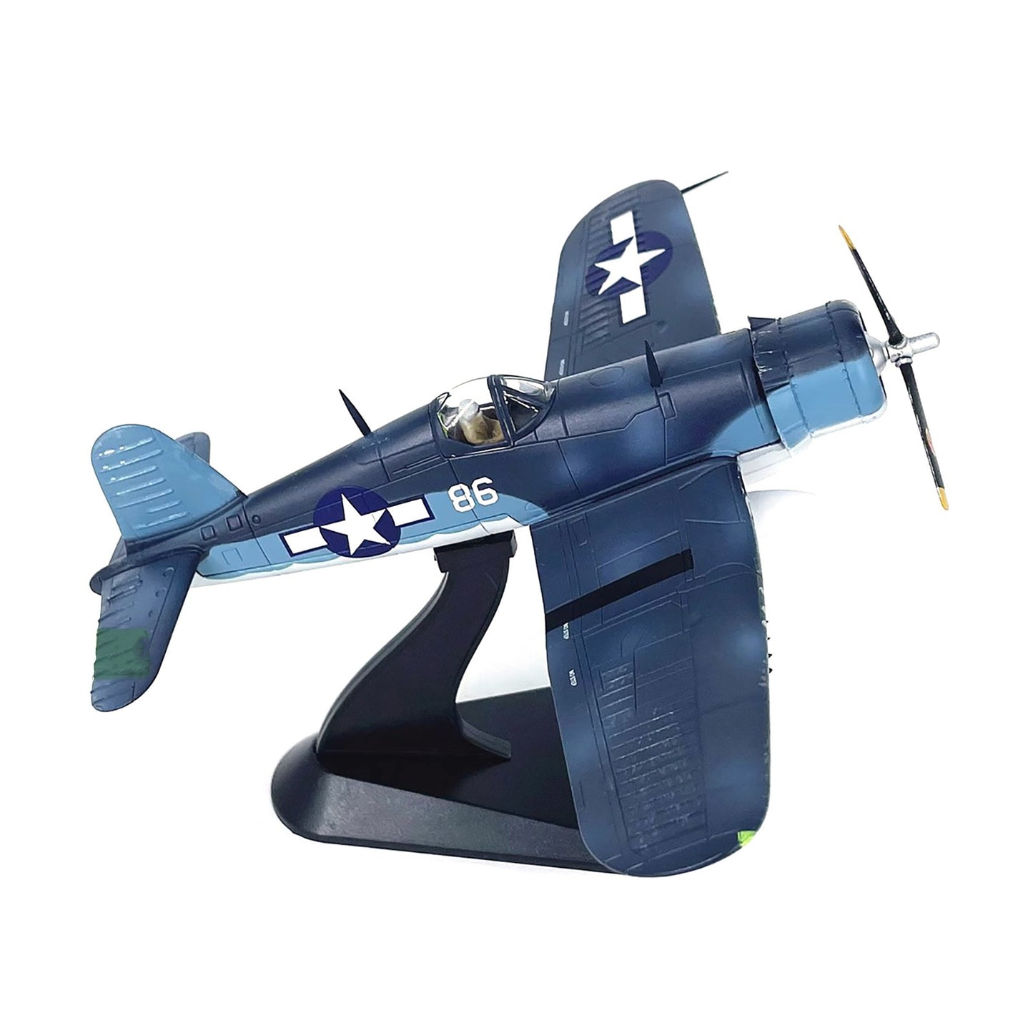 1/72 Scale WWII USMC F4U Corsair Fighter VMF-214 White 86 Model Plane Gift