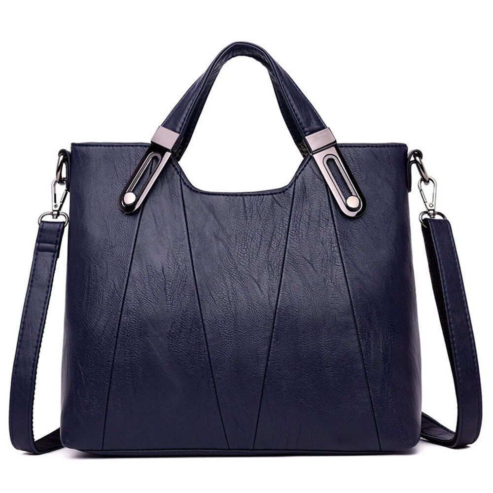 Handbag Synthetic Leather Shoulder Crossbody Bags Leisure Tote Purse 30*12*25 CM
