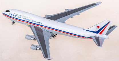 1:400 Kylin China Airlines Boeing 747-400 Passenger Airplane Diecast Model