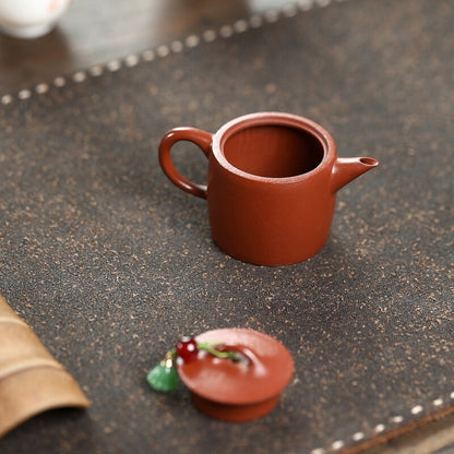 55ml Real Yixing Zisha Zhu Clay Tea Pot Kungfu Tea Pot Small Ball Shaped Infuser