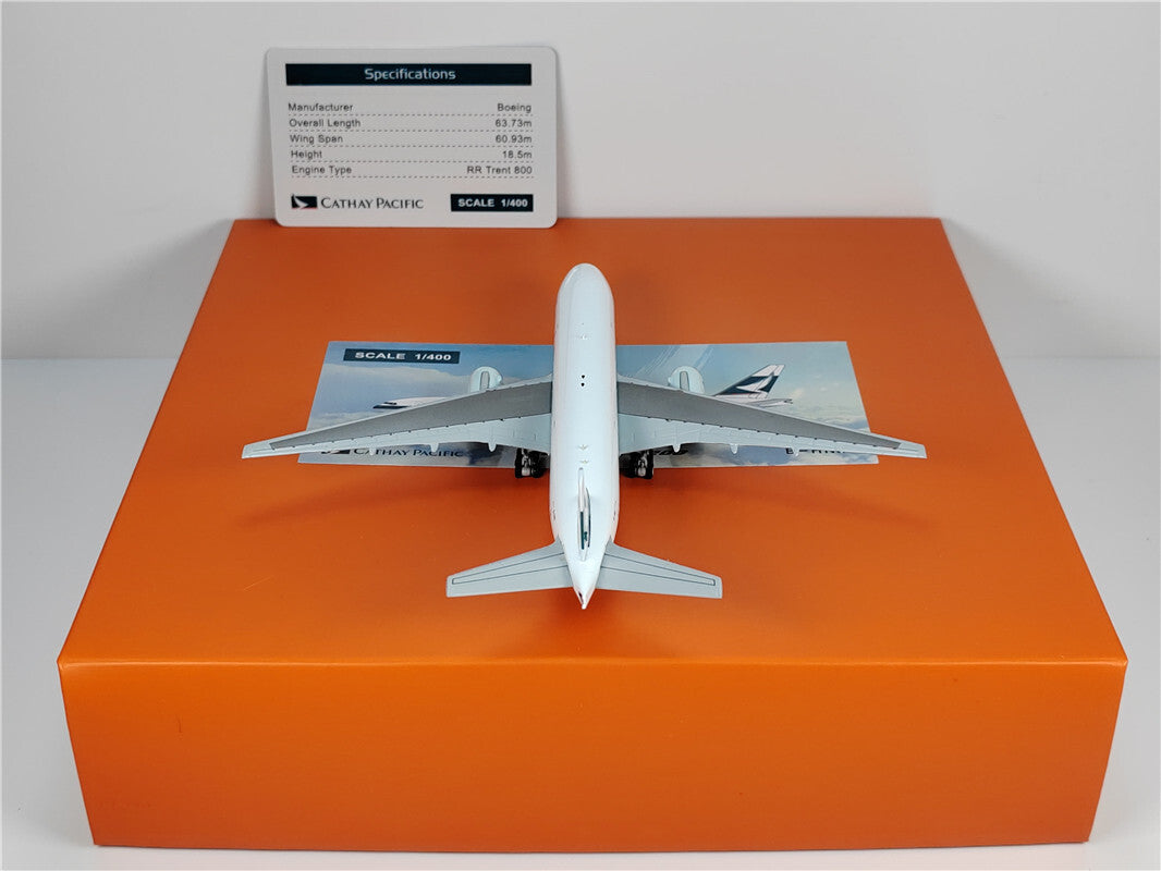 1:400 JC Wings CATHAY PACIFIC BOEING B777-200 Passenger Airplane Diecast Model