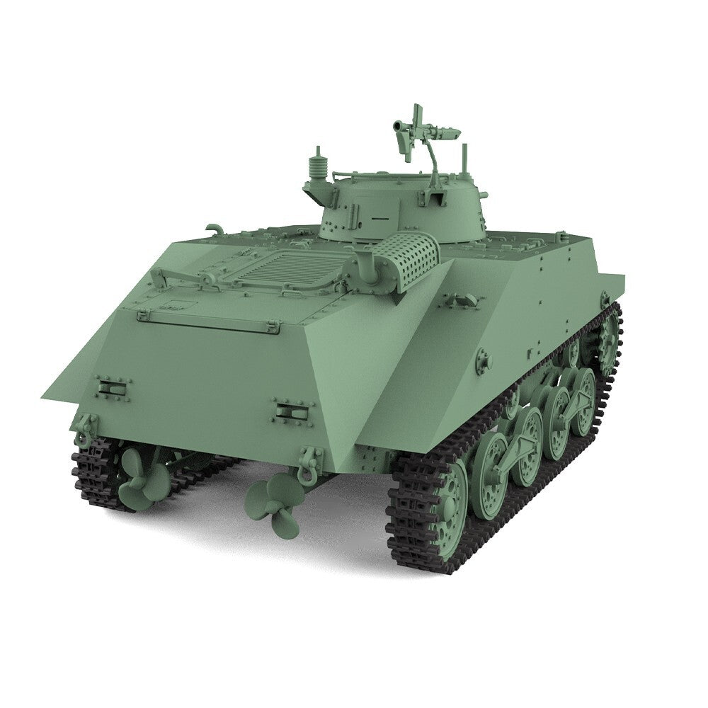 SSMODEL SS35828 1/35 Military Model Kit Japan Type 2 Ka-Mi Amphibious Tank