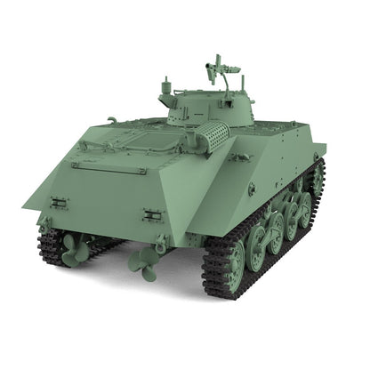 SSMODEL SS35828 1/35 Military Model Kit Japan Type 2 Ka-Mi Amphibious Tank