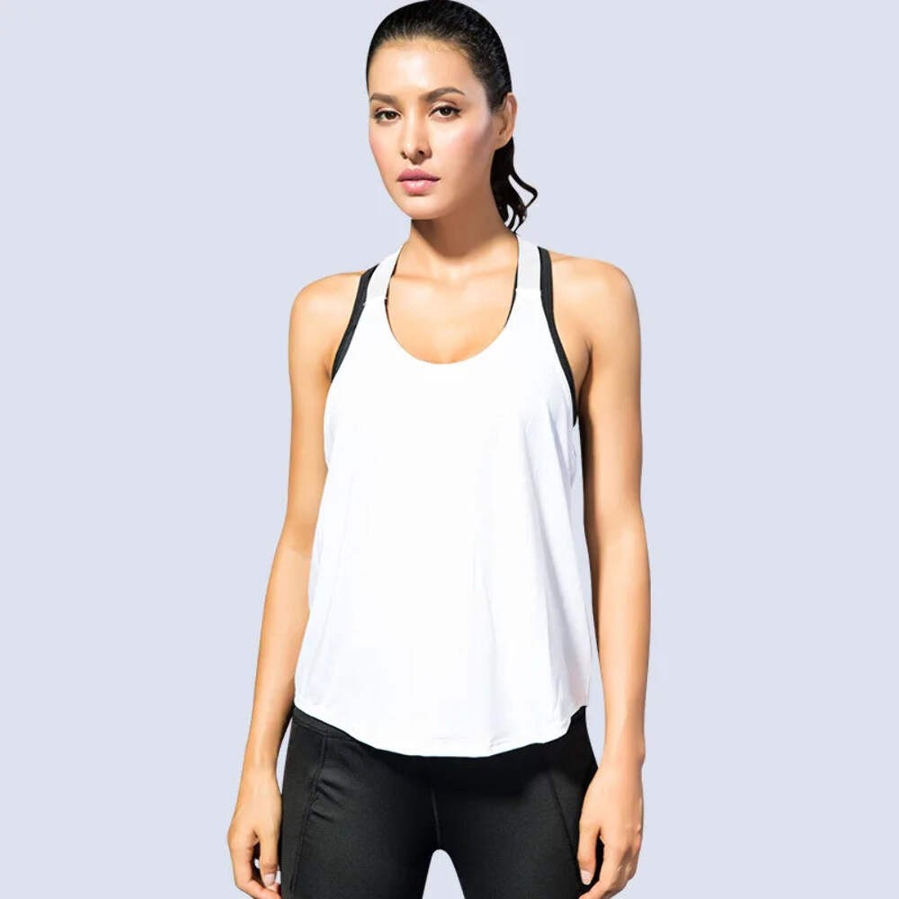Gym Tops – Women’s Backless Quick-Dry Yoga Tank