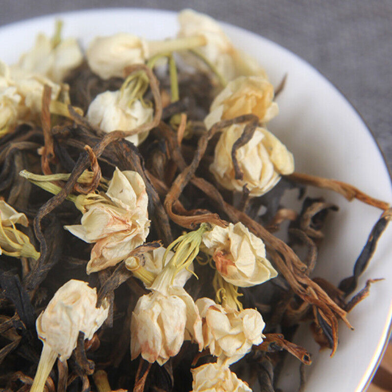 Jasmine Black Tea Fengqing Yunnan Dian Hong Tea Red Gold Buds Bulk 500g/1.1lb