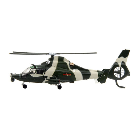 1/100 Chinese Air Force Helicopter WZ-9 Z-9G Fighter Aircraft Military Model d