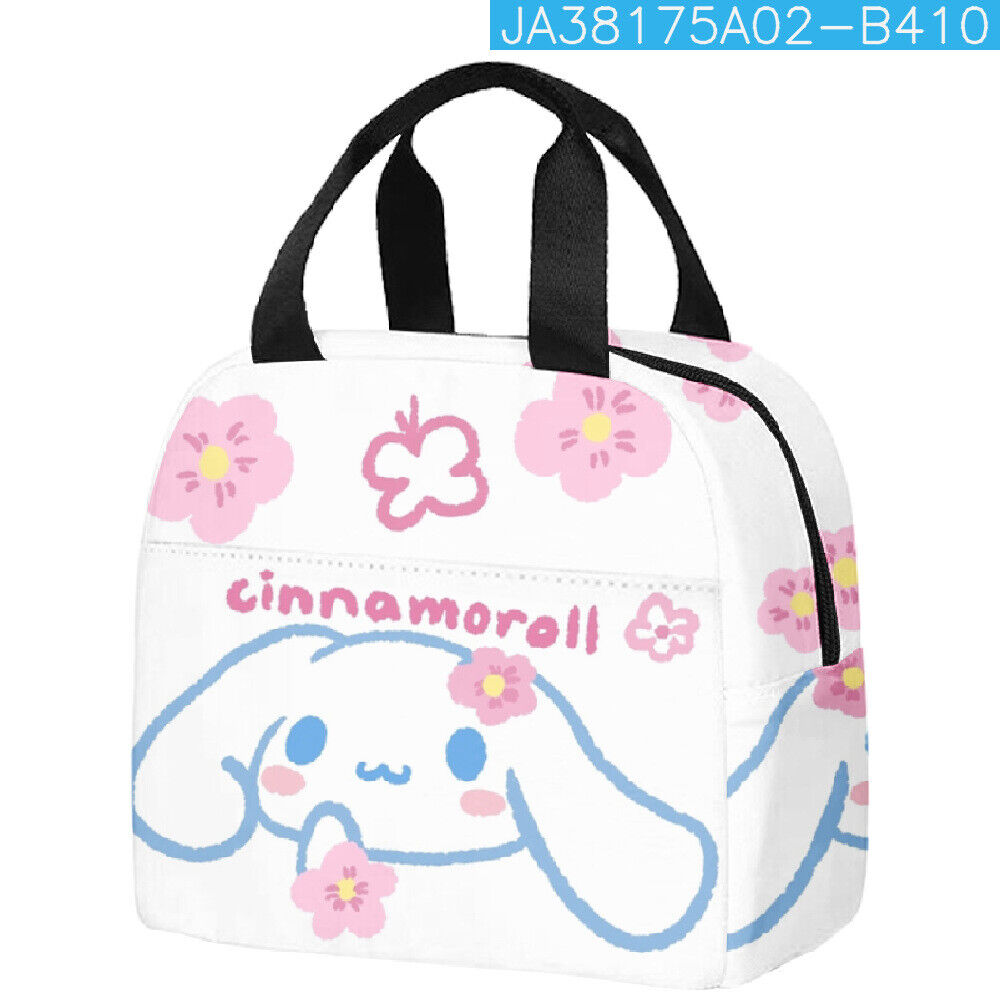 Cinnamoroll Insulated Lunch Bag Handbag Thermal Leakproof Insulated Lunch Box