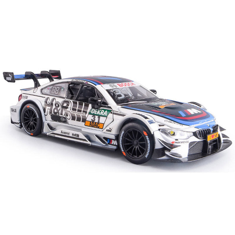 1/32 BMW M4 DTM Model Car Diecast Toy Vehicle Boys Toys Kids Gift Tom Blomqvist