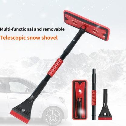 Winter car snow shovel multi-functional two-in-one ice removal and snow sweeping
