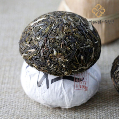 100g Raw Pu'er Tuo Tea Yunnan Lincang Mengku Ancient Tree Spring Dried Leaf Tea