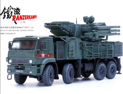 PANZERKAMPF 1/72 Russian S1 Armored Air Defense System Model Parade Painting