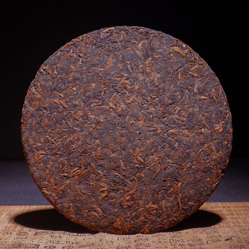 357g Yunnan Puerh Tea Puerh Ripe Tea Cake Aged Golden Needle 12.59oz