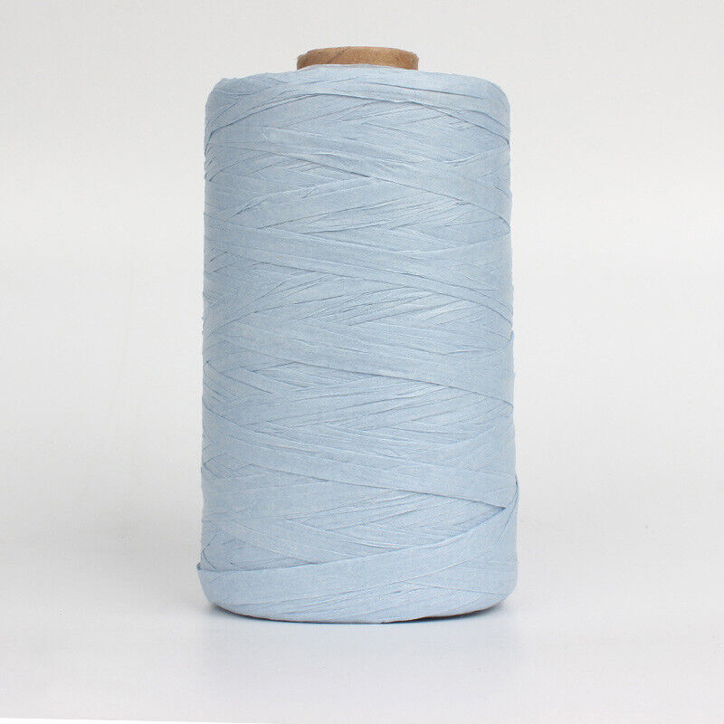 280M Organic Raffia Straw Rope Paper Yarn Crochet Knitting DIY Summer Hat Bag