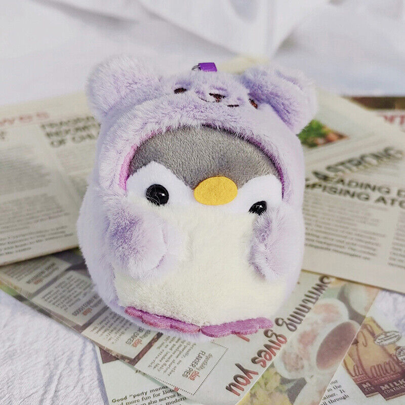 Plush Keychain Cute Penguin Doll Bag Pendants Keychains Toys Creative Key Chain