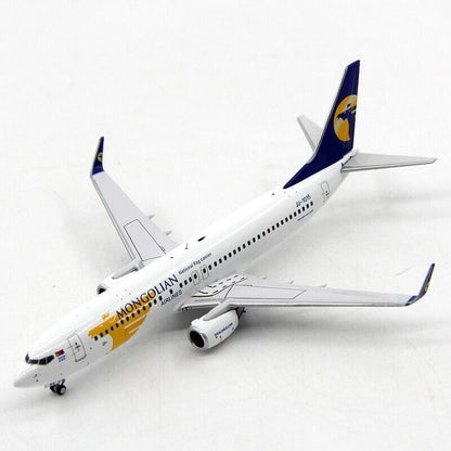 1:400 Panda MONGOLIAN AIRLINES BOEING 737-800 Passenger Airplane Diecast Model