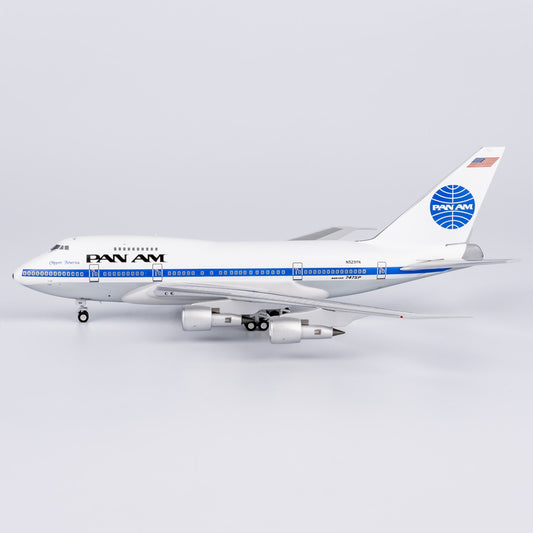 1:400 NGmodels Pan Am Boeing 747SP Passenger Airplane Diecast Model