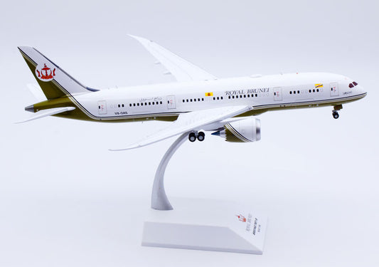 1:200 JC Wings ROYAL BRUNEI BOEING B787-8 Passenger Plane Diecast Aircraft Model