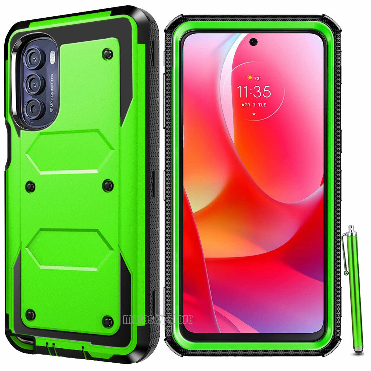 For Motorola Moto G Stylus 2022 Case Luxury Dual Layer Rugged Hybrid Phone Cover