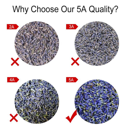 TEARELAE Dried Lavender Natural Edible Flowers Culinary Buds 85g