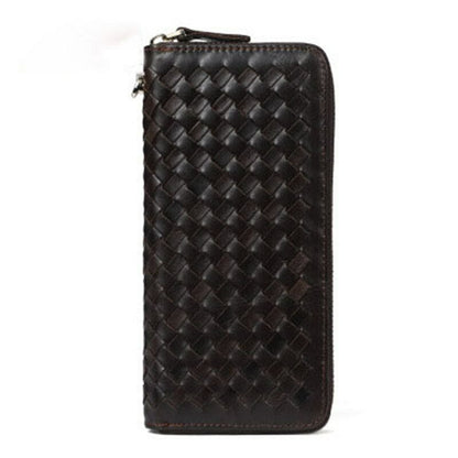 Men's Wallet Card&ID Bag Money Genuine Leather Multi-card Clamps Purse Cash Clip