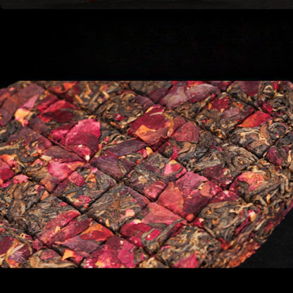 200g Authentic Double-petaled Rose Black Tea Cake Strong Aroma Dian Hong Tea