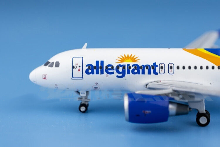 1:400 GeminiJets Allegiant AIRBUS A319 Passenger Airplane Diecast Aircraft Model