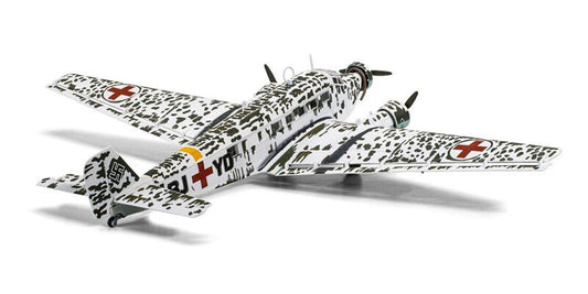 1:72 Corgi Junkers Ju-52/3M Air Ambulance Fighter Diecast Aircraft Plane Model